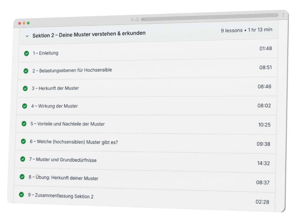 Musterkurs Mockup Screen 3 Musterkurs Einblick 3
